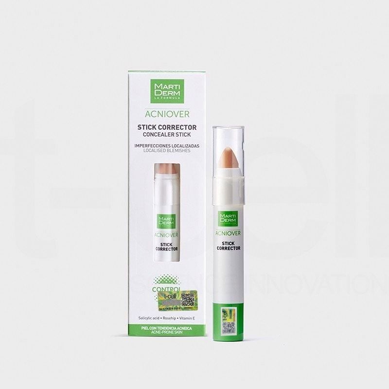 Bút che khuyết điểm & làm giảm mụn - MartiDerm Acniover Cover Stick Corrector (15ml)