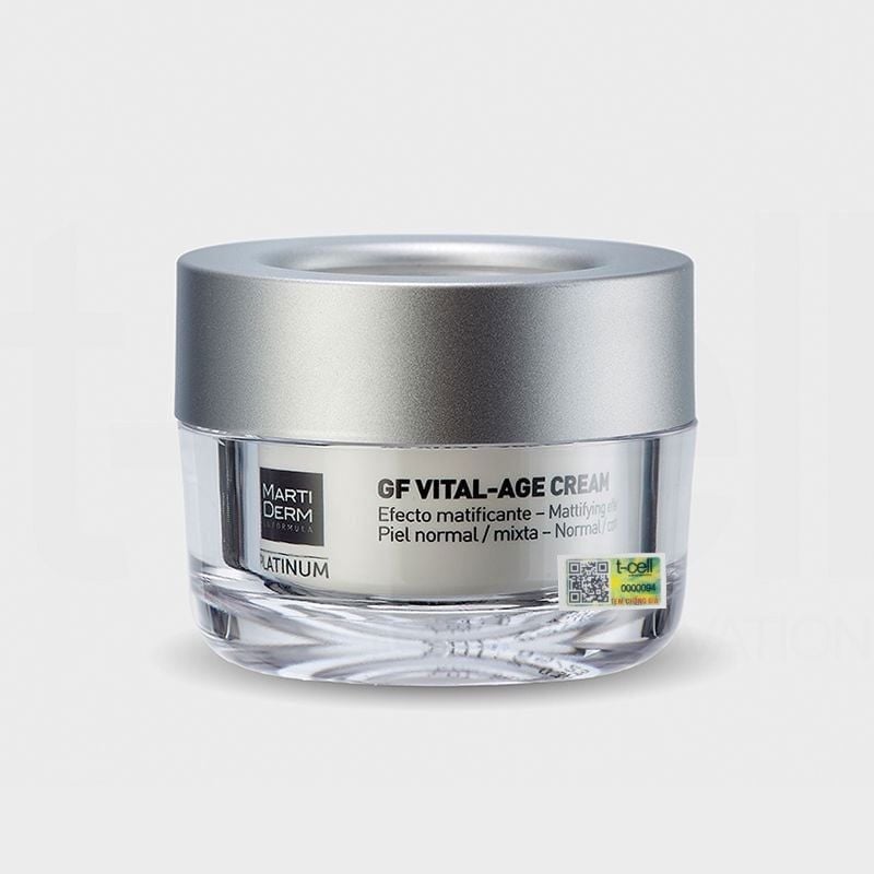 Kem Dưỡng Phục Hồi Chống Lão Hóa Đa Chức Năng - MartiDerm Platinum GF Vital Age Cream normal/mixed Skin (50ml)