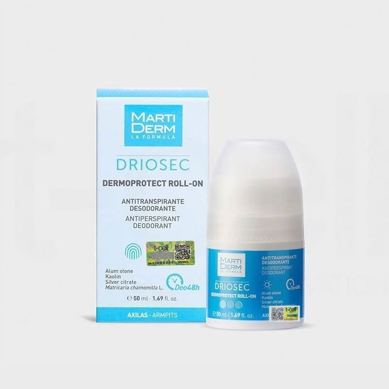 Lăn Khử Mùi & Chống Tiết Mồ Hôi - Martiderm Driosec Dermoprotect Roll-on