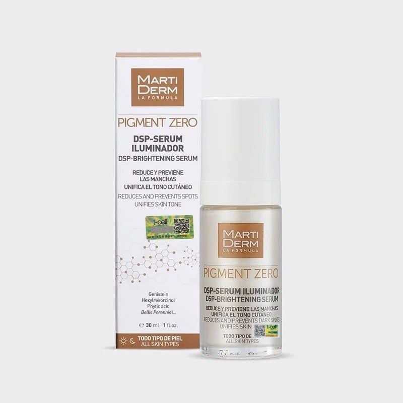 Tinh Chất Làm Sáng Da, Mờ Thâm, Duy Trì Sau Điều Trị Hydroquinone - MartiDerm Pigment Zero DSP Serum Illuminator (30ml)