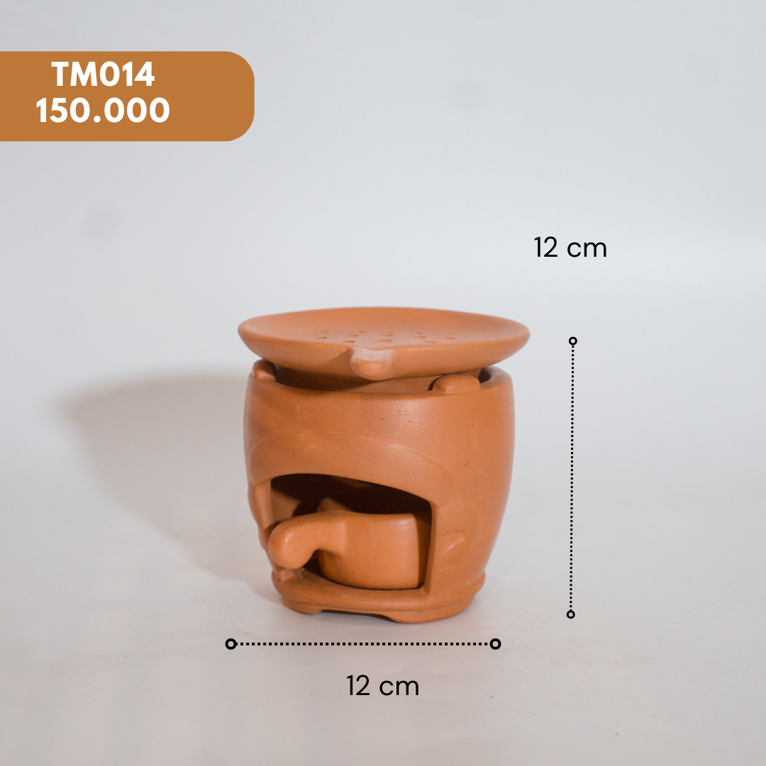 Bếp Xông Thảo Mộc, Bồ Kết Đất Nung - TM06
