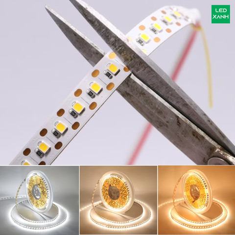 Đèn LED dây dán CRI90 1 LED CUT 2835 24V- Brightlux