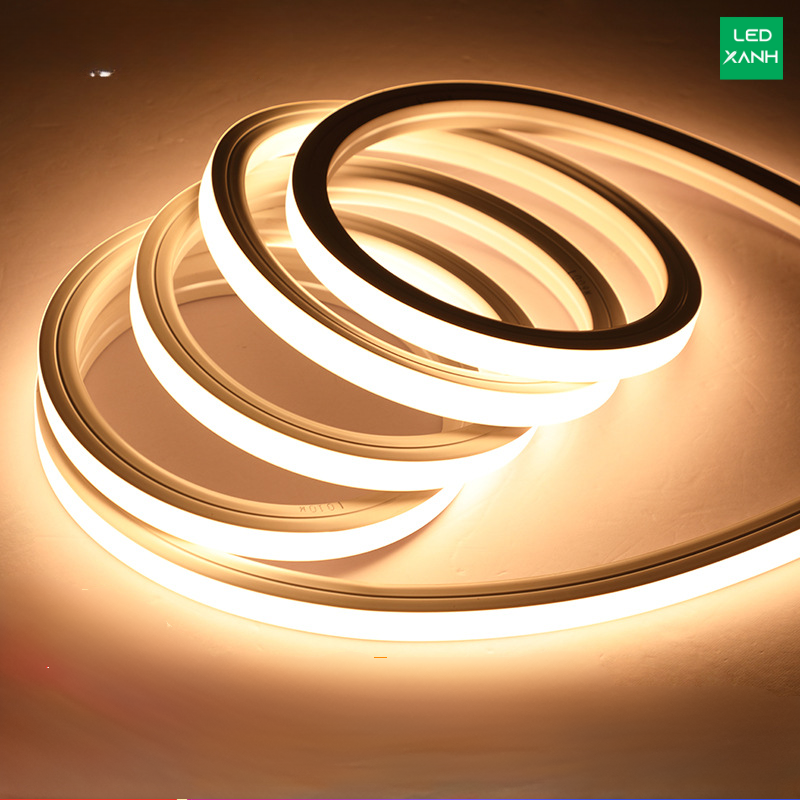 Dây silicon đèn LED định hình không tai