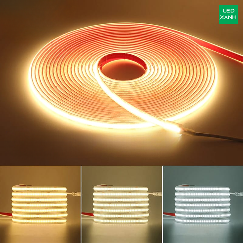 Đèn LED dây chống nước COB-24V-320P - IP67 Brightlux