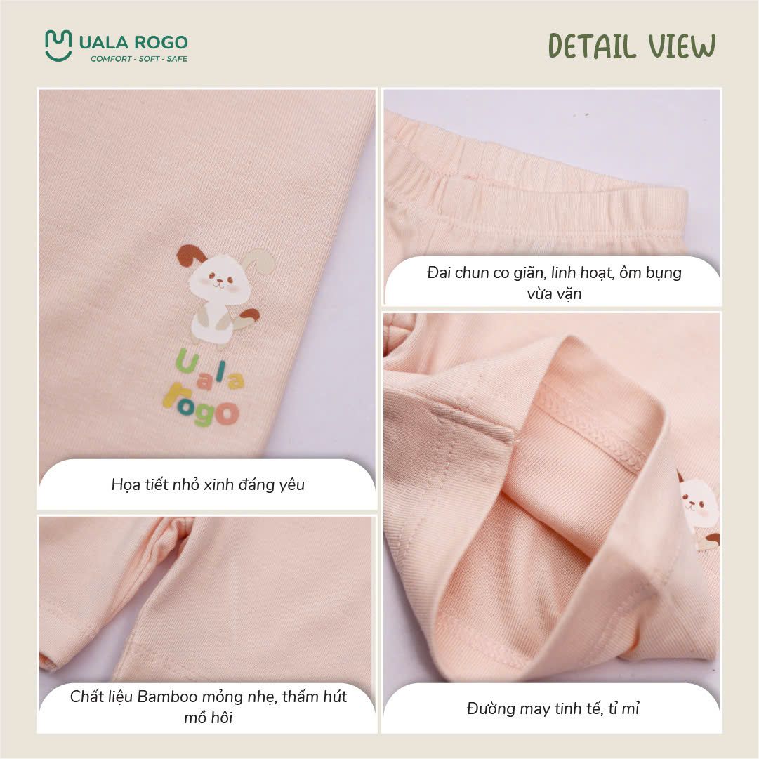 Quần Legging Ngắn Bé Gái UR 2225