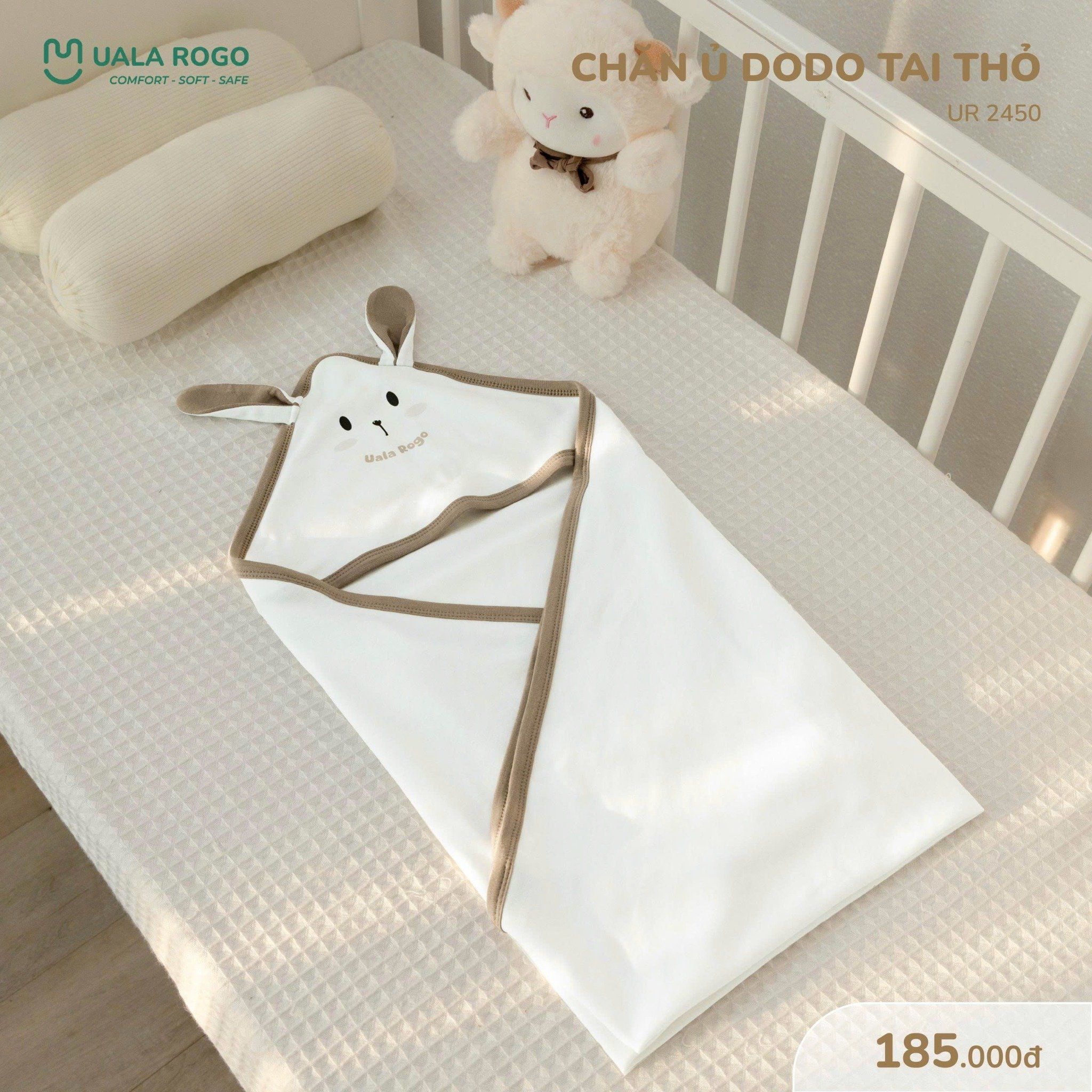 Chăn Ủ DoDo Tai Thỏ UR 2450