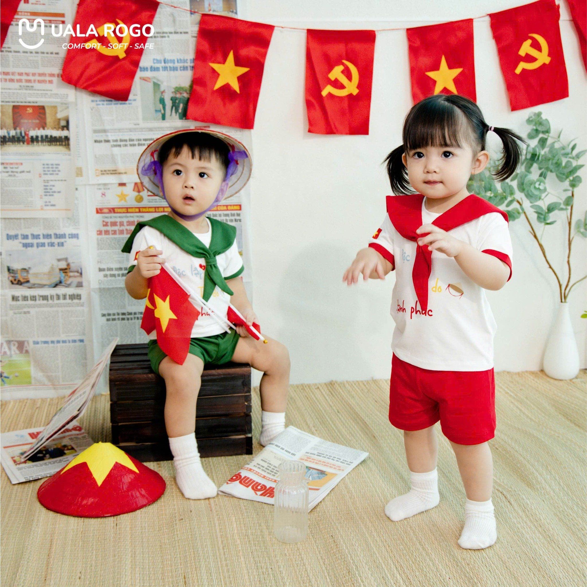 Bộ Cộc Em Bé Yêu Nước UR 2229