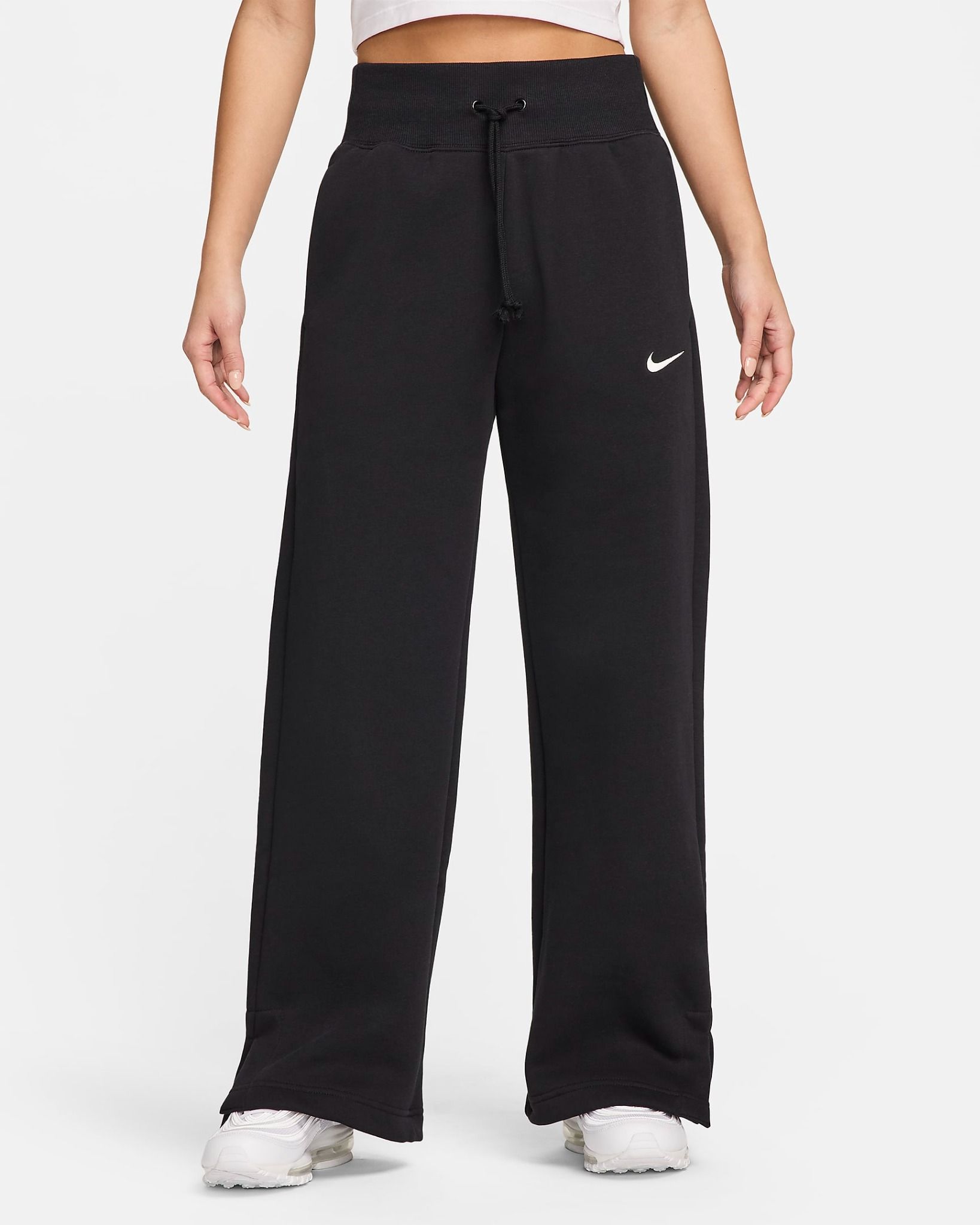 Quần Dài Thể Thao Nữ NIKE As W Nsw Phnx Flc Hr Pnt Wide DQ5616-010