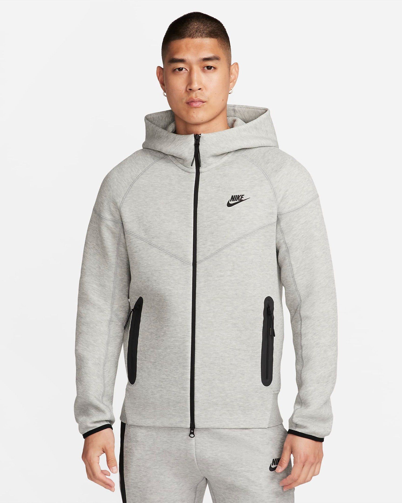 Áo Khoác Thể Thao Nam NIKE As M Nk Tch Flc Fz Wr Hoodie FB7922-063