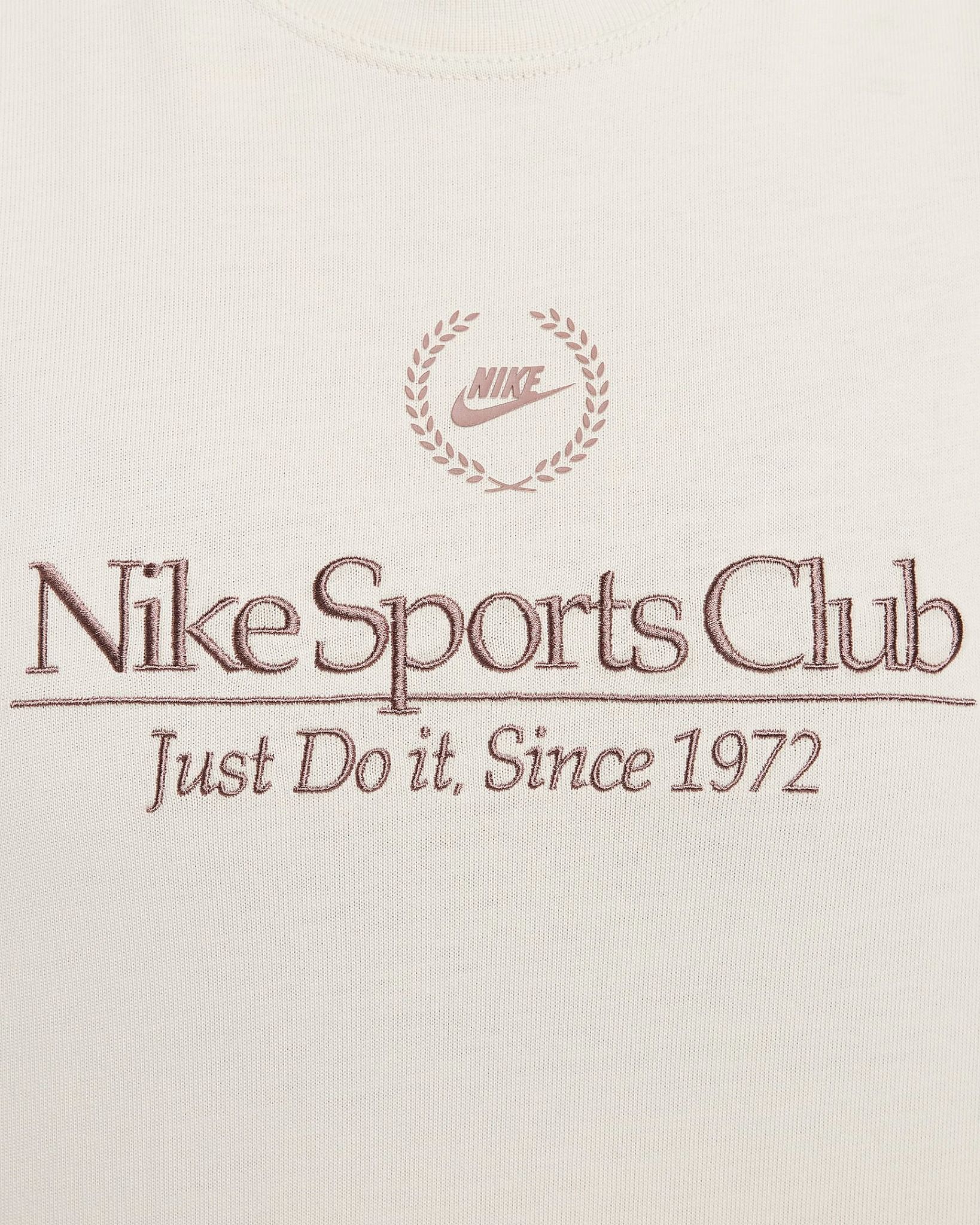 Áo Phông - Áo thun Thể Thao Nữ NIKE W Nsw Ss Boxy Campus Tee FJ1821-104