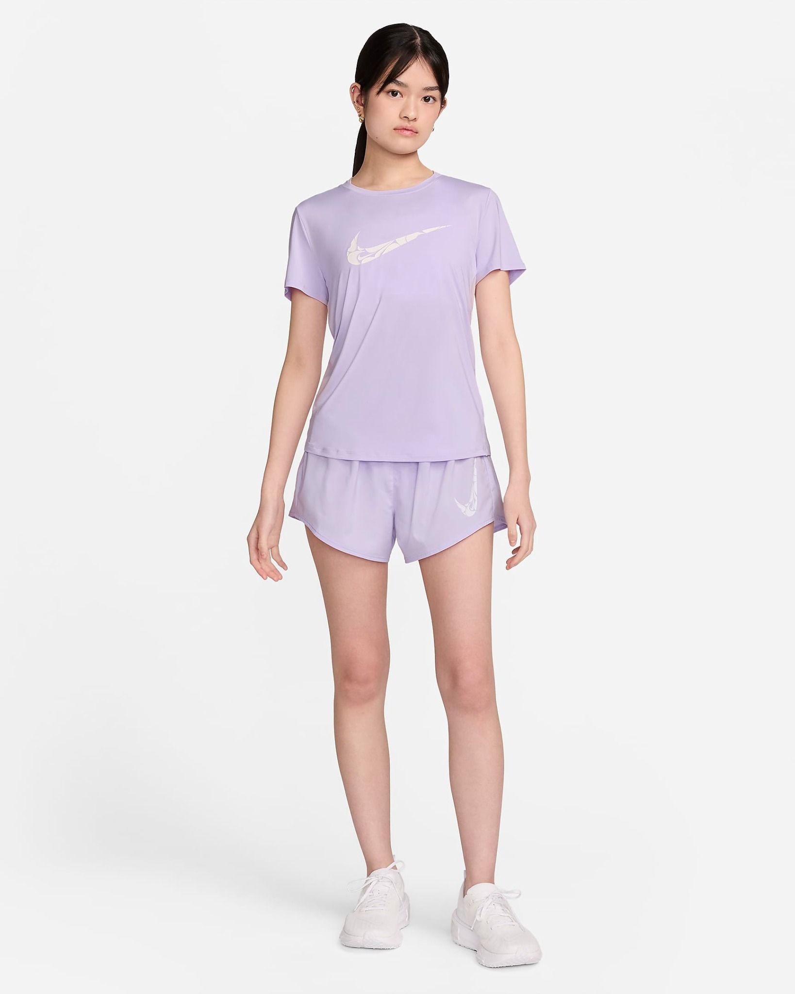 Quần Đùi Chạy Nữ NIKE As W Nk One Swsh Hbrdfmrbrshrt FN2602-512