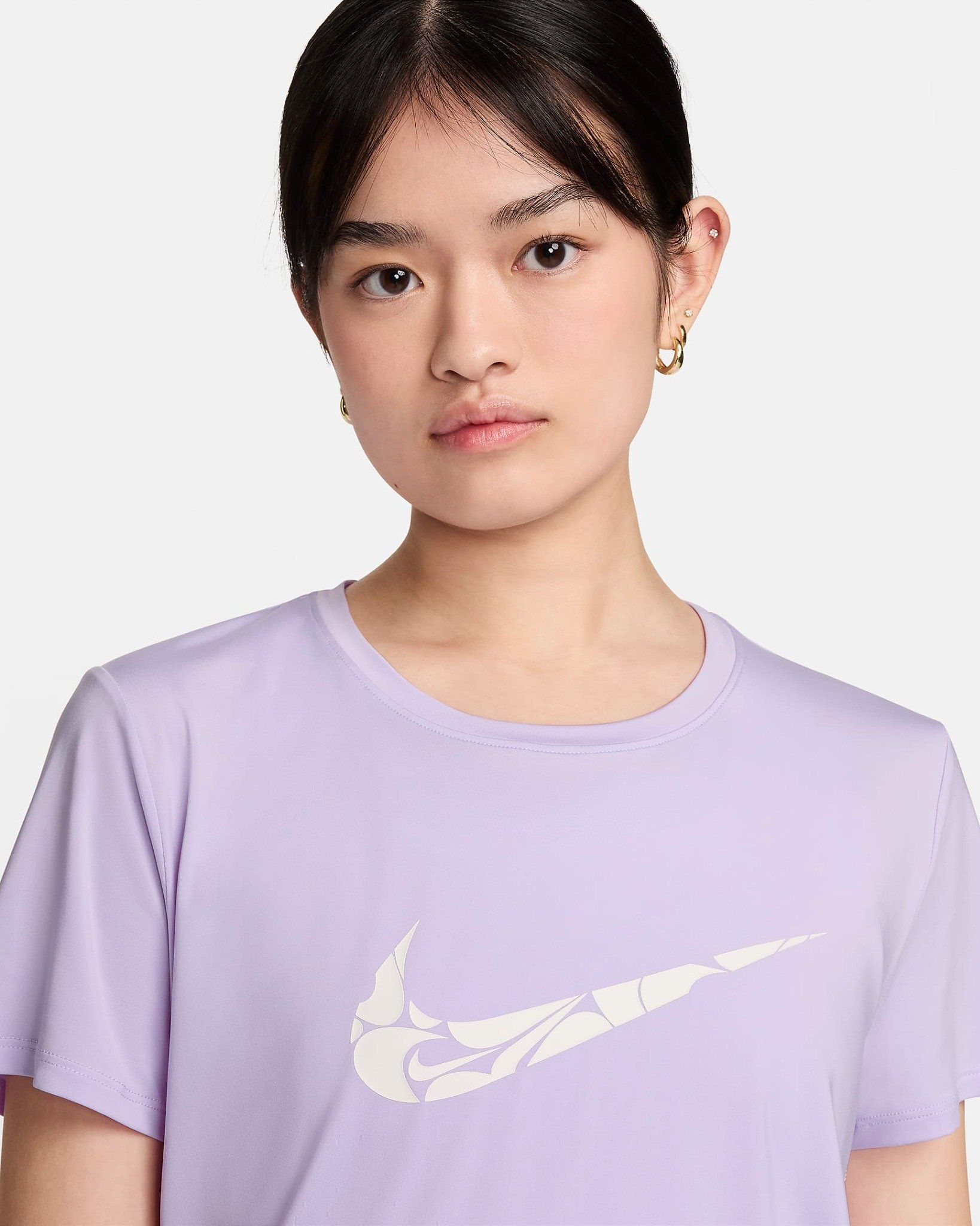 Áo Phông - Áo thun Chạy Nữ NIKE As W Nk One Swsh Hbr Df Ss Top FN2619-512