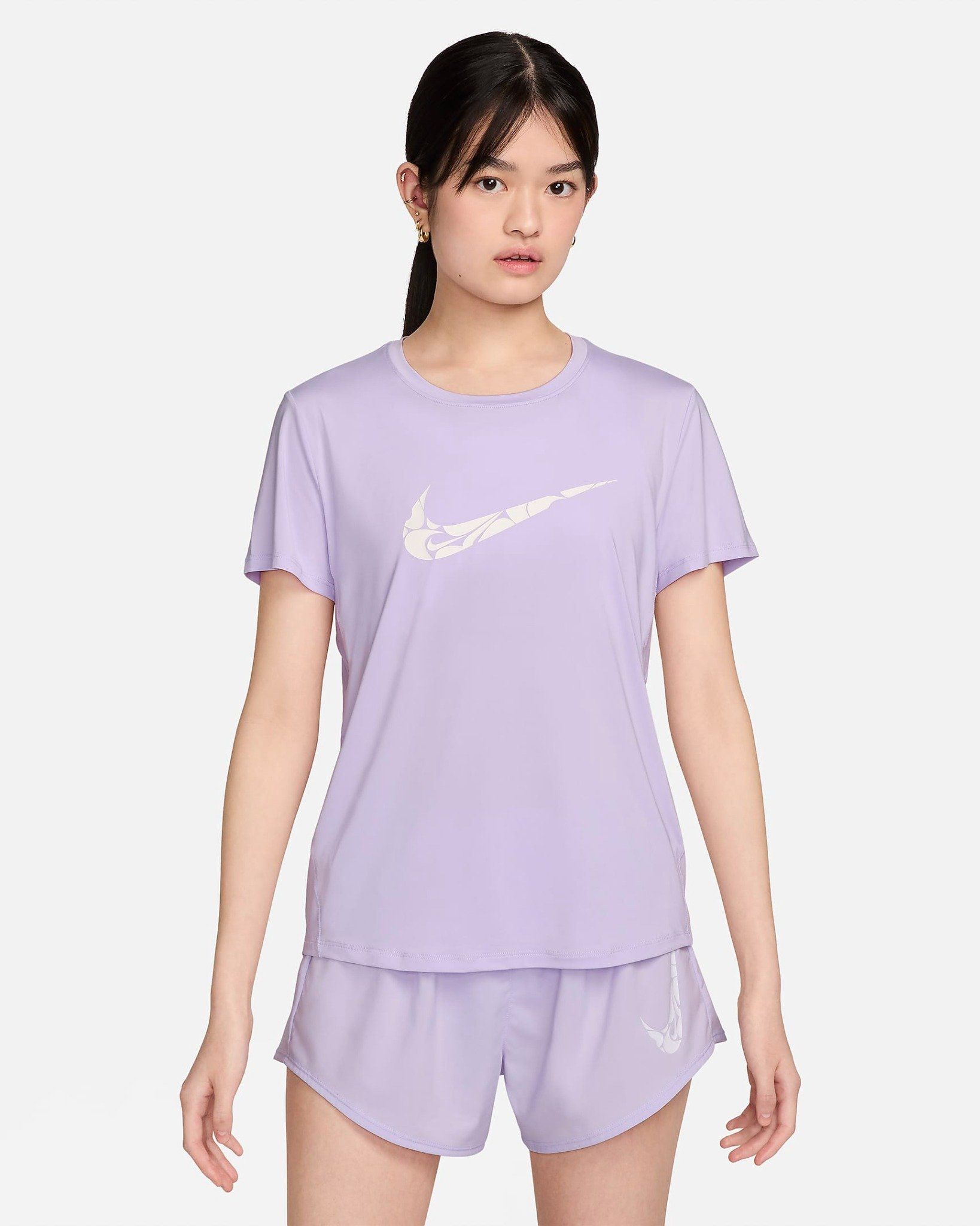 Áo Phông - Áo thun Chạy Nữ NIKE As W Nk One Swsh Hbr Df Ss Top FN2619-512