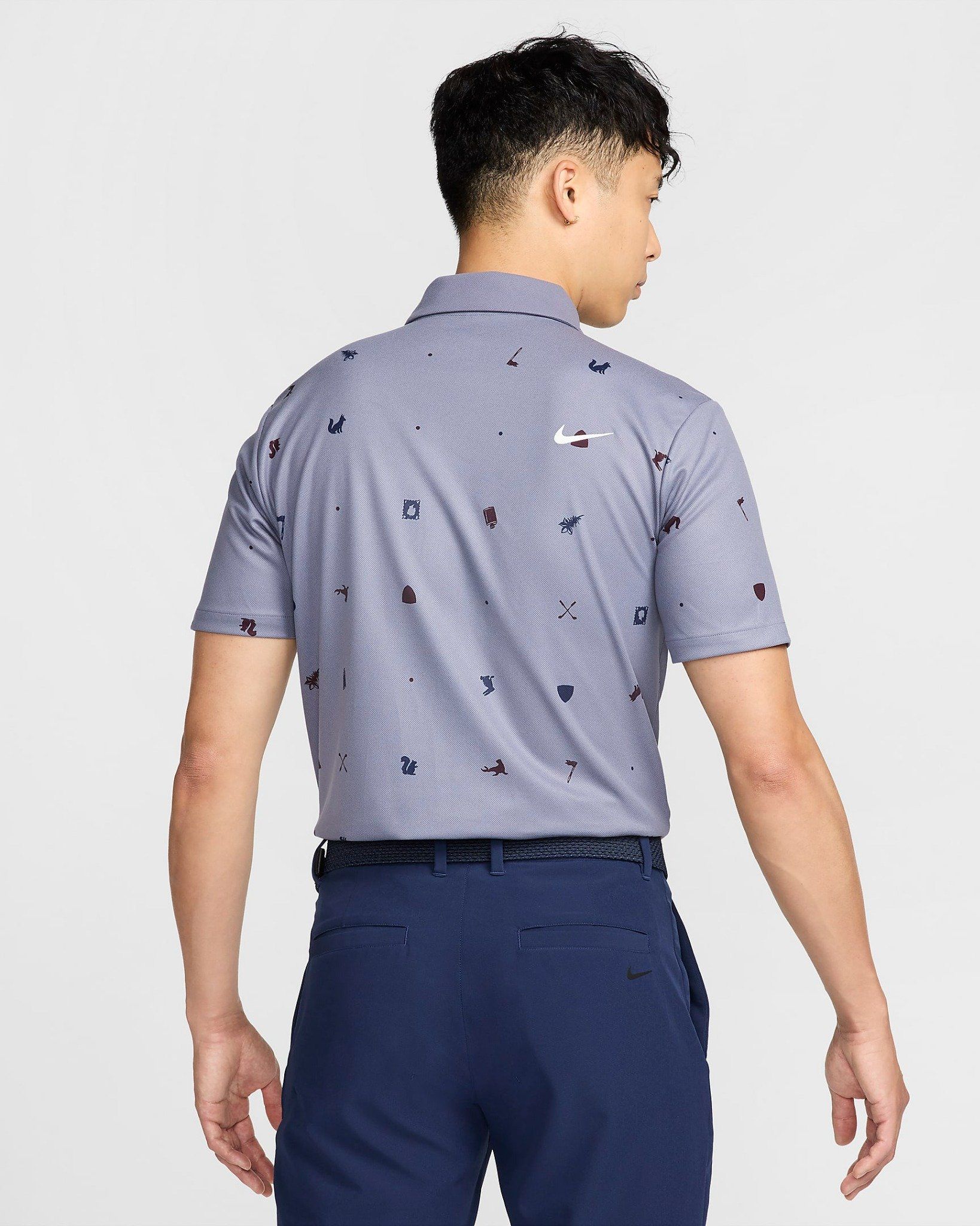Áo Polo Golf Nam NIKE As M Nk Df Tour Polo Icon Prt FQ0427-003