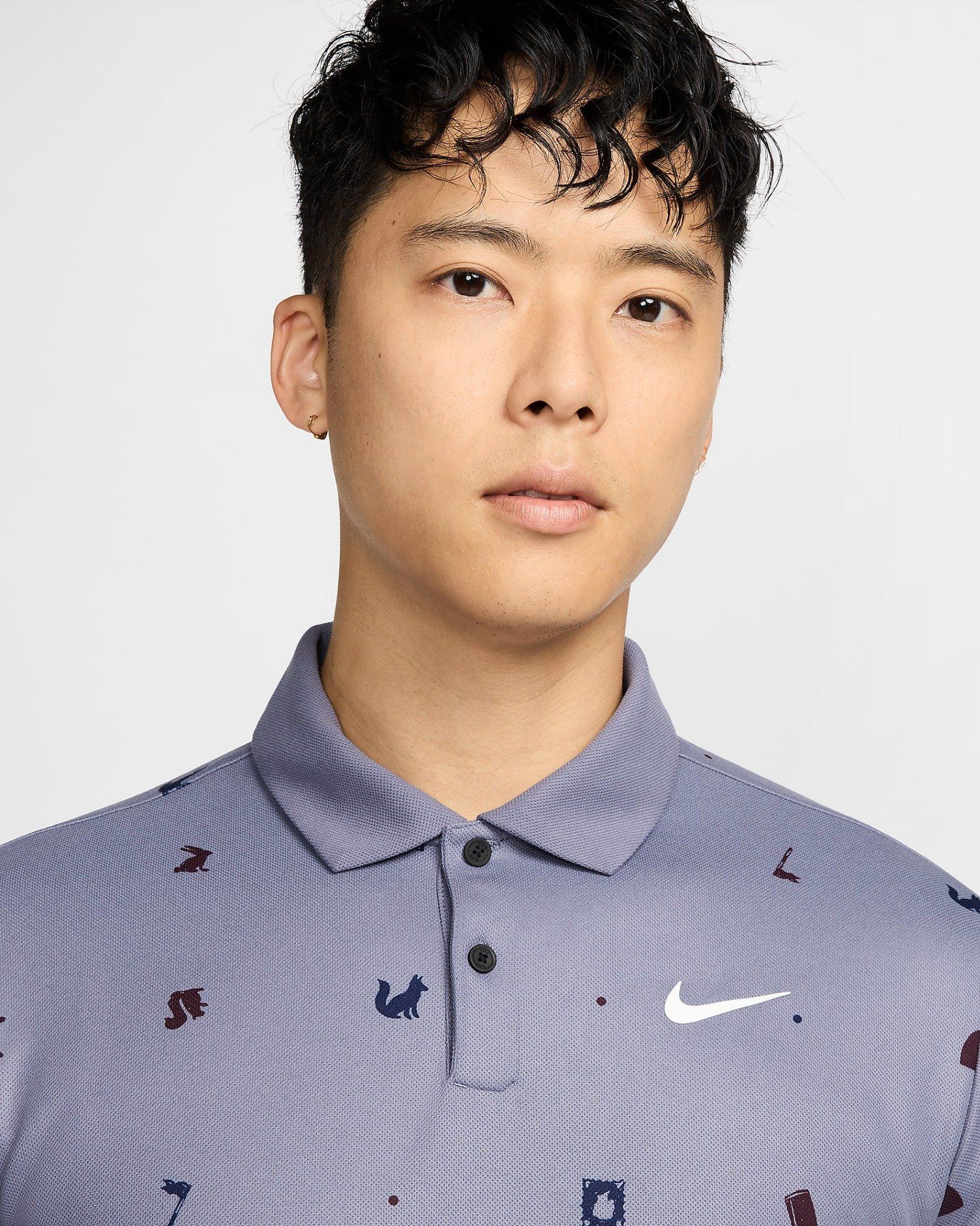 Áo Polo Golf Nam NIKE As M Nk Df Tour Polo Icon Prt FQ0427-003
