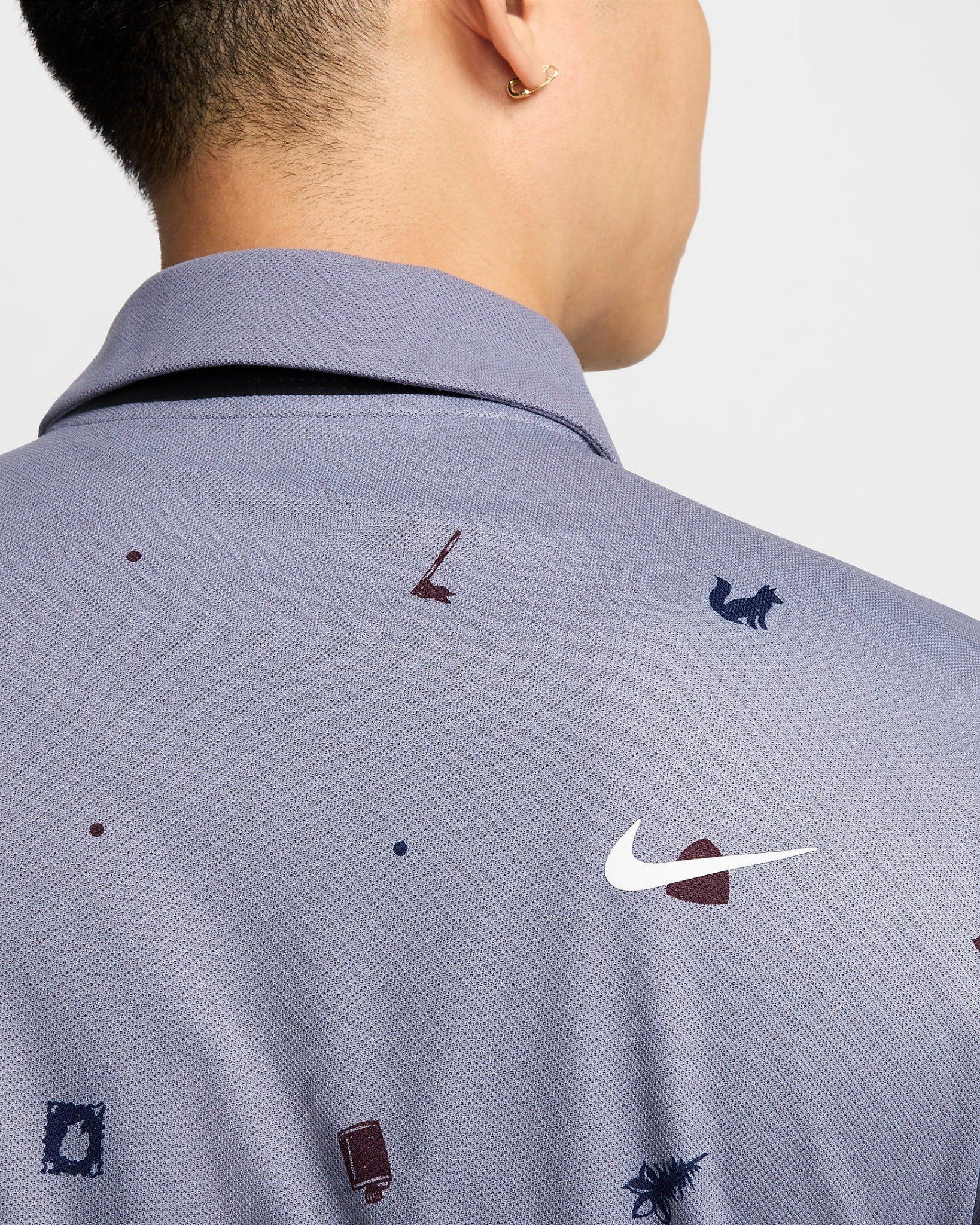 Áo Polo Golf Nam NIKE As M Nk Df Tour Polo Icon Prt FQ0427-003