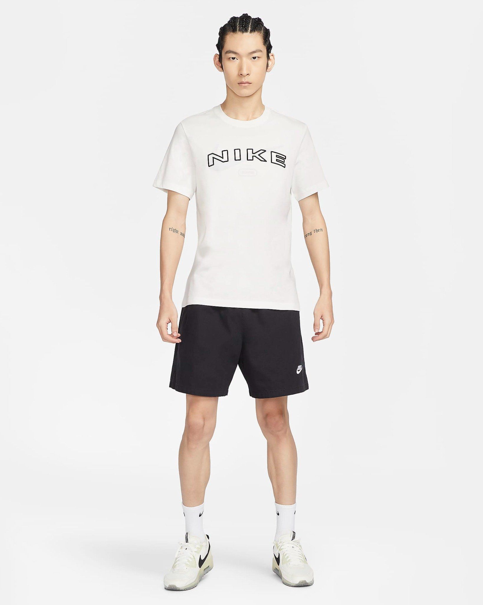 Áo Phông - Áo thun Thể Thao Nam NIKE As M Nsw Tee Club Ssnl Hbr FV5712-133