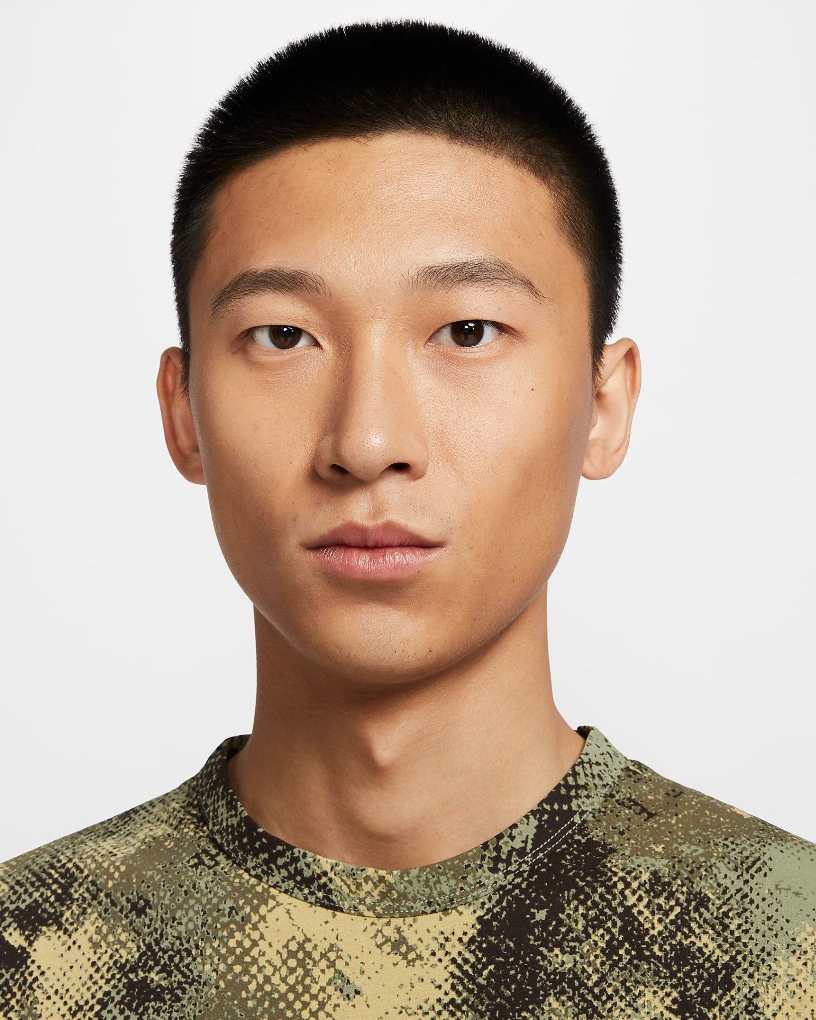 Áo Phông - Áo thun Tập Luyện Nam NIKE As M Nk Df Camo Hyverse Ss Top FZ0737-386