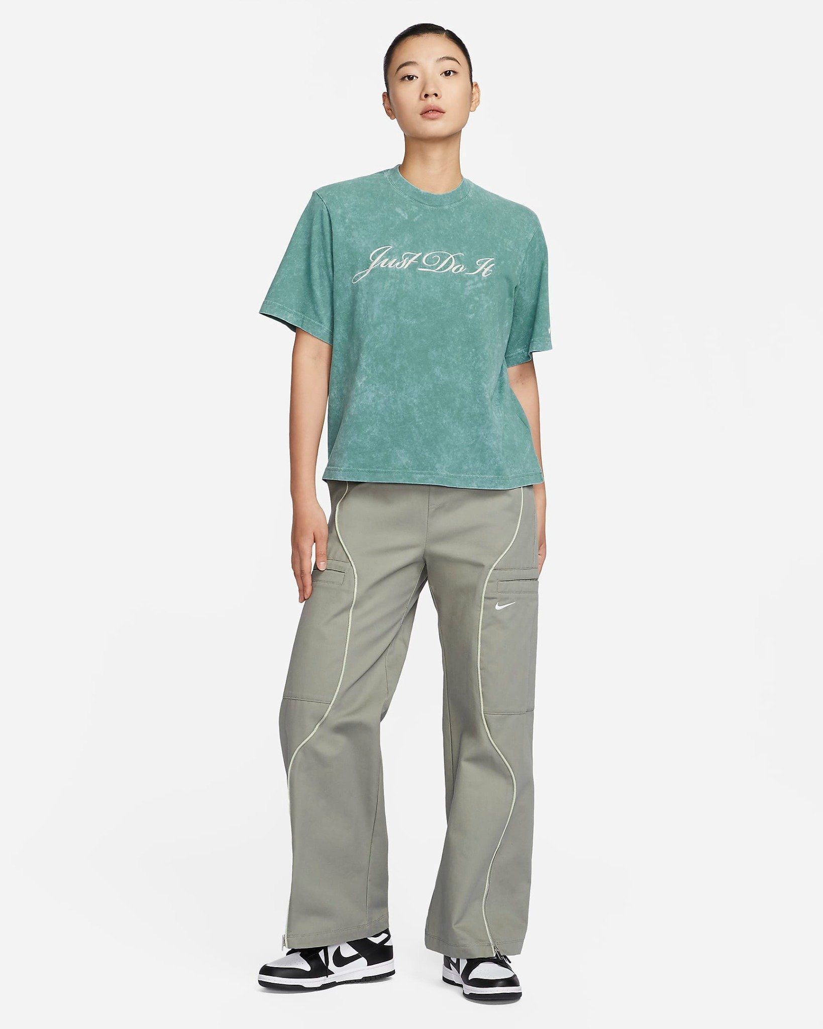 Áo Phông - Áo thun Thể Thao Nữ NIKE As W Nsw Tee Boxy Wash FZ4886-361