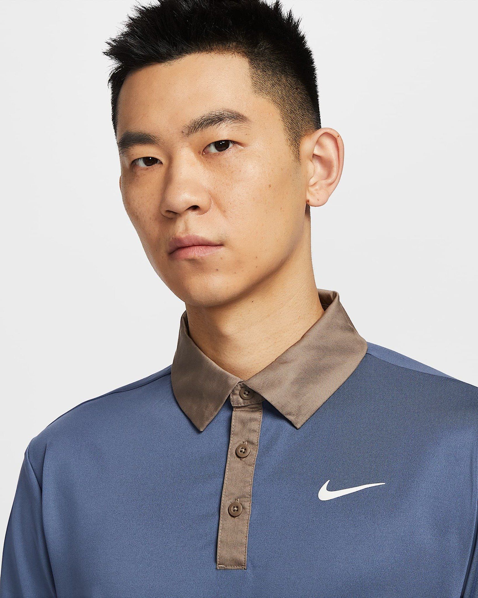 Áo Polo Golf Nam NIKE As M Nk Df Tour Contrast Polo FZ7502-491