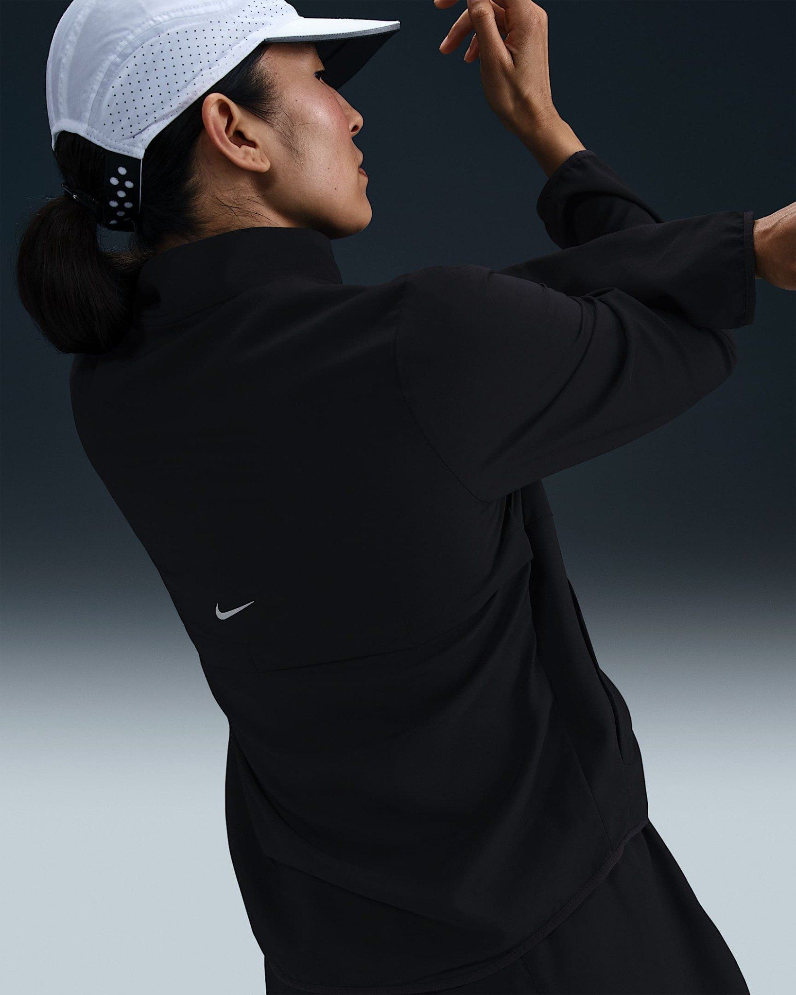 Áo Khoác Chạy Nữ NIKE As W Nk Swsh Hbr Df Jkt HJ2229-010