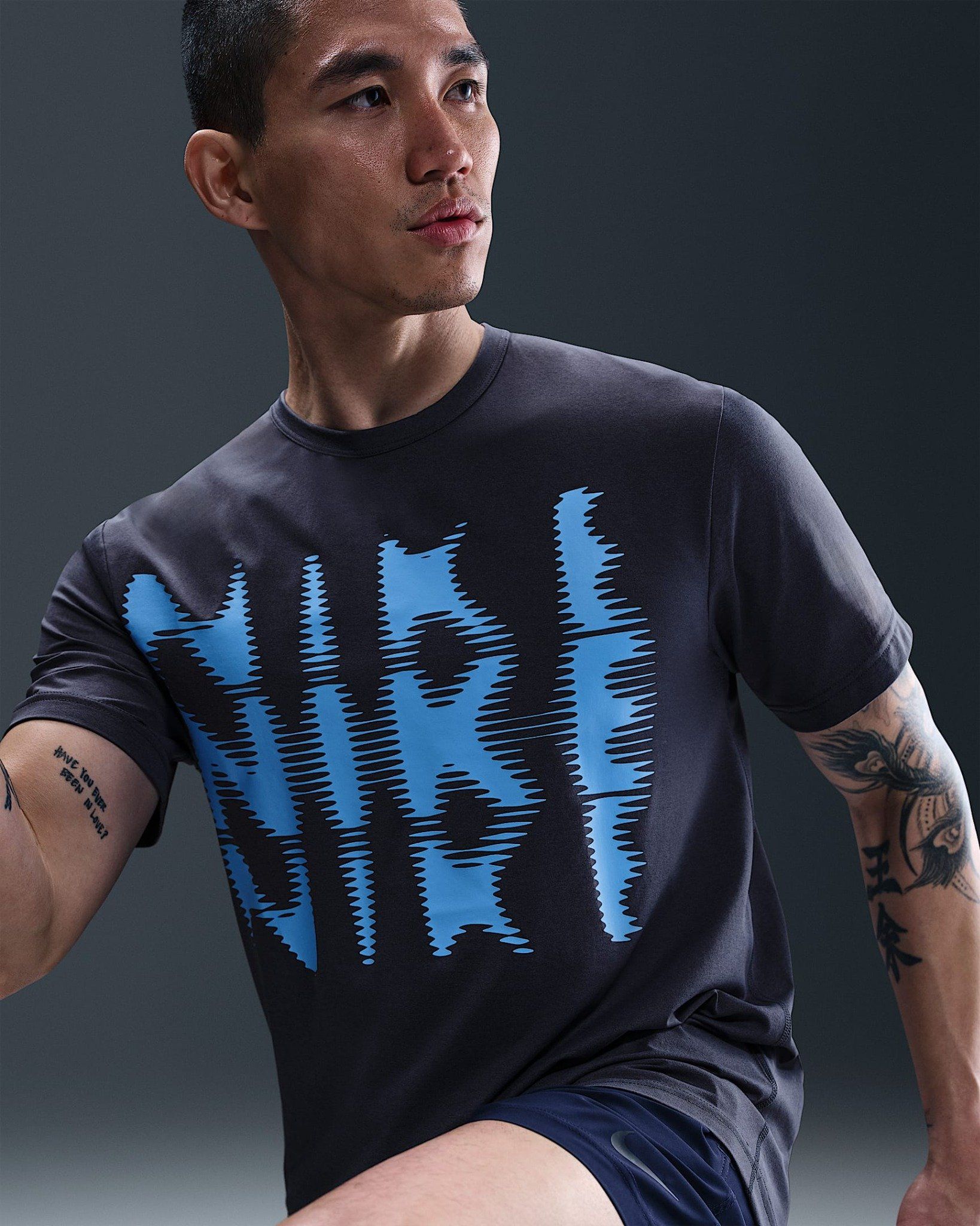 Áo Phông - Áo thun Tập Luyện Nam NIKE As M Nk Df Uv Hyverse Ss Swoos HJ3075-437
