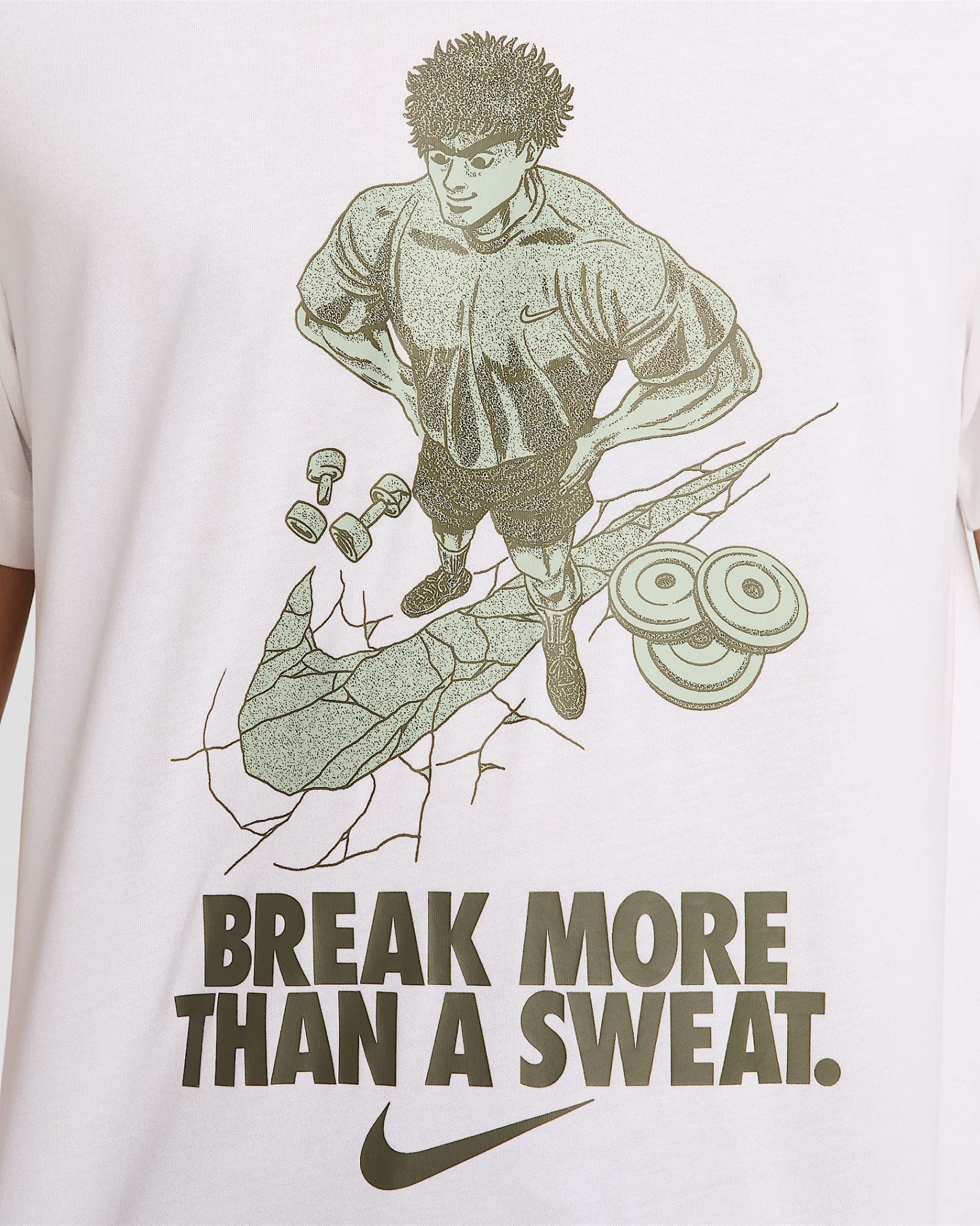 Áo Phông - Áo thun Tập Luyện Nam NIKE As M Nk Df Tee Iykyk Fitness HJ3612-100