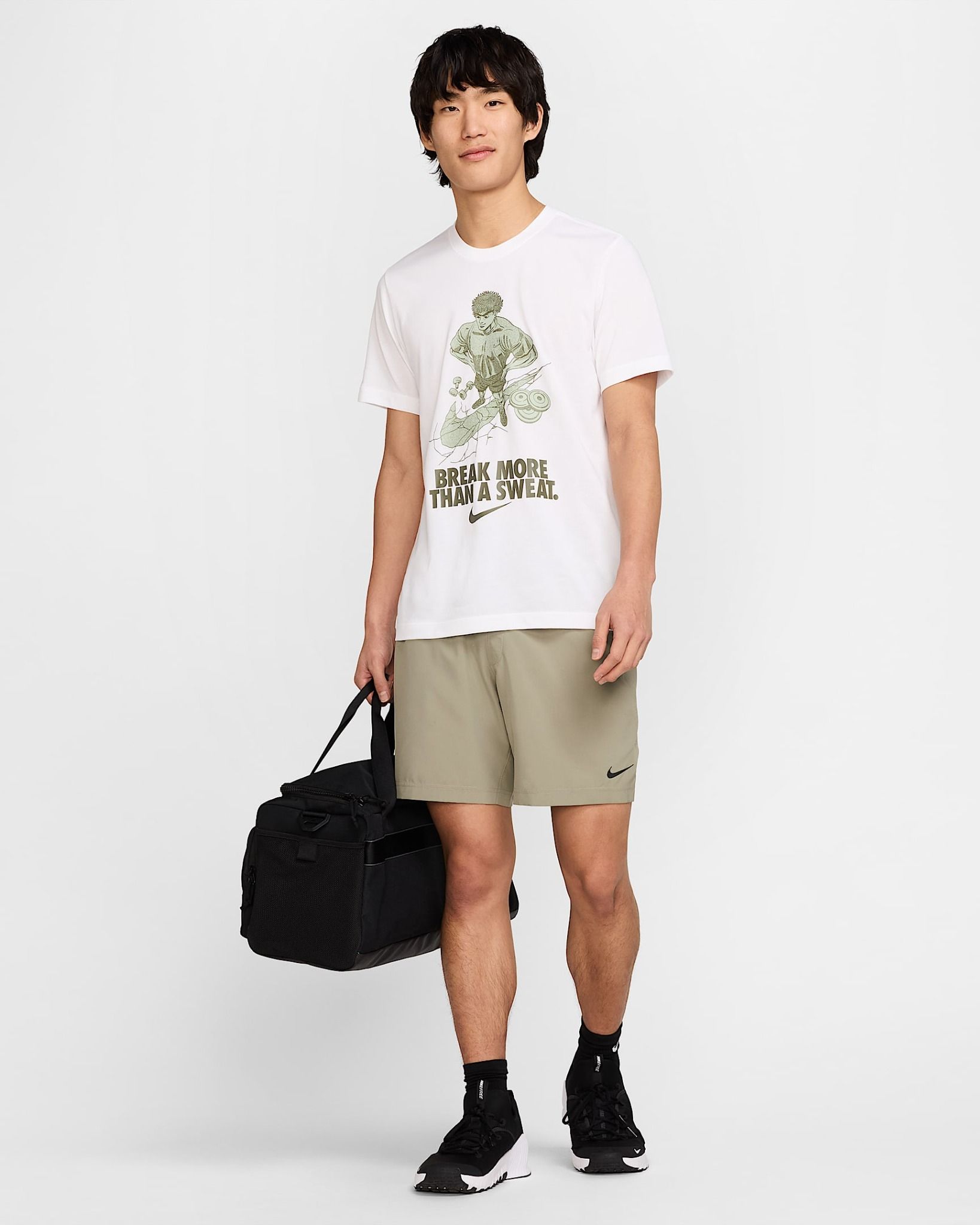 Áo Phông - Áo thun Tập Luyện Nam NIKE As M Nk Df Tee Iykyk Fitness HJ3612-100