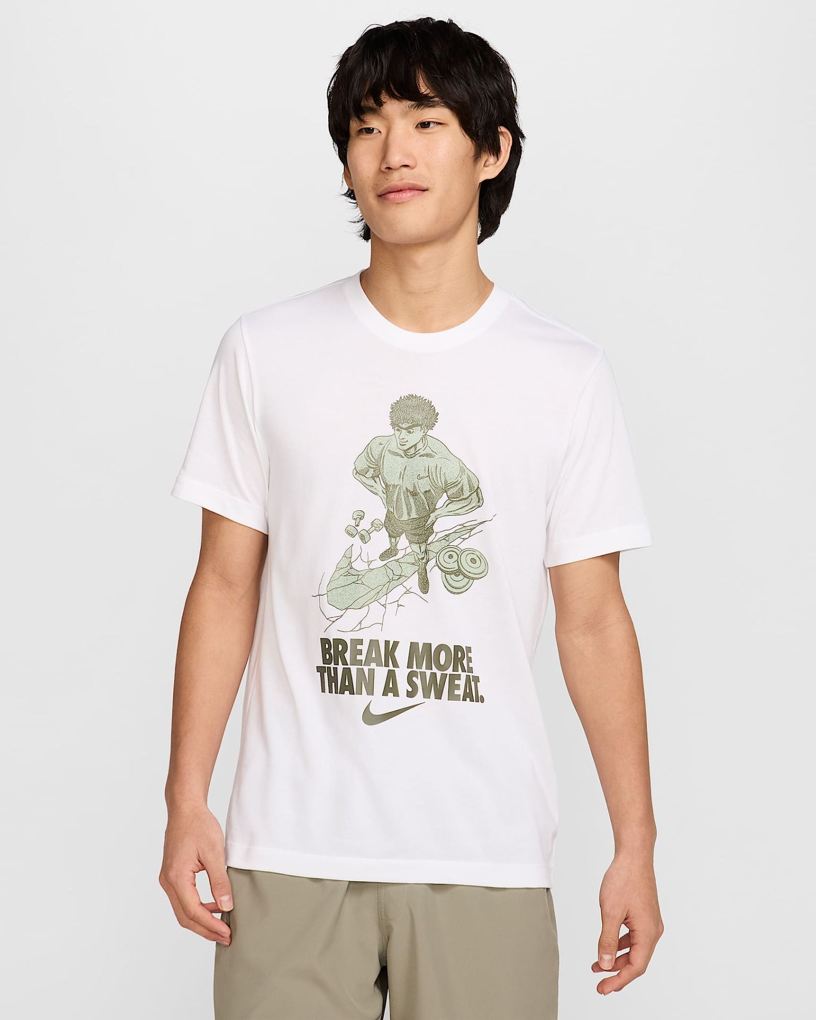Áo Phông - Áo thun Tập Luyện Nam NIKE As M Nk Df Tee Iykyk Fitness HJ3612-100