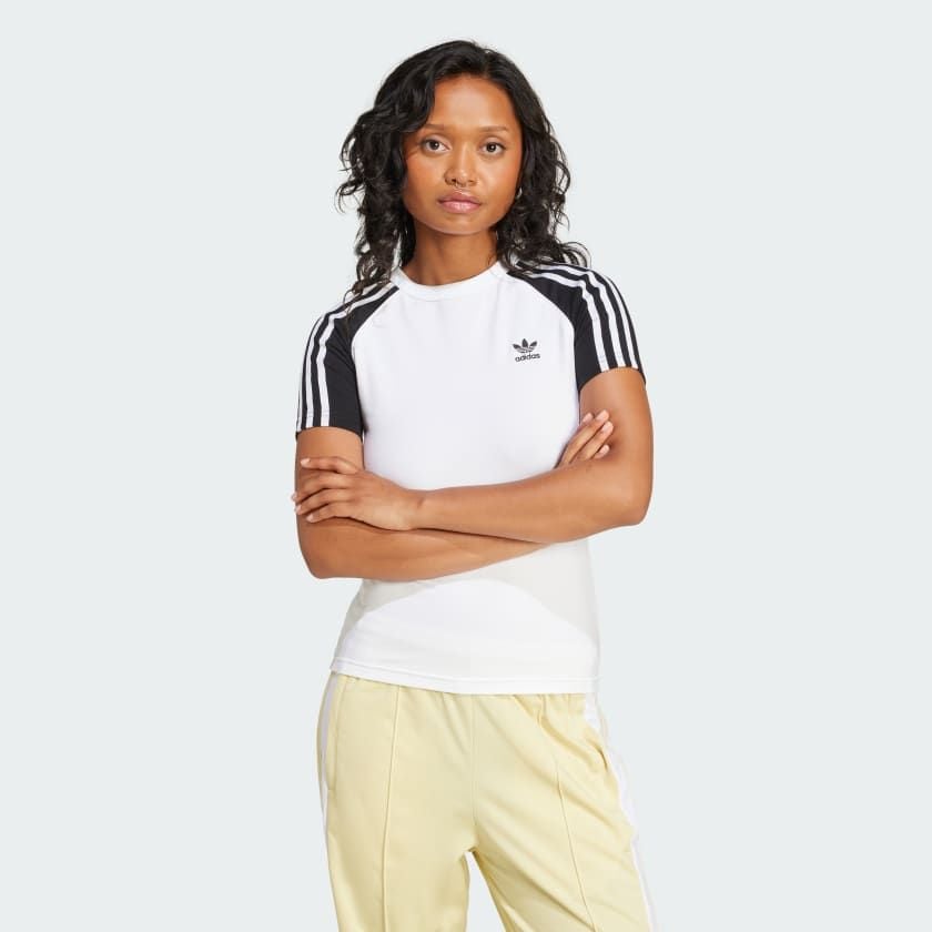 Áo Phông - Áo thun Originals Nữ ADIDAS 3S Slim Tee JD0834