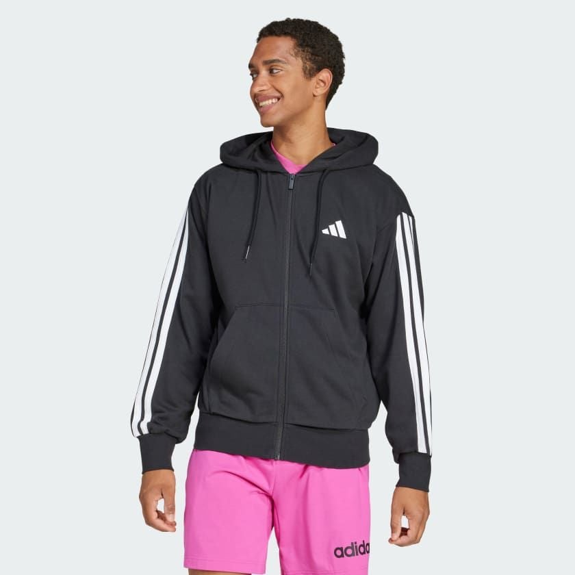 Áo Khoác Thể Thao Nam ADIDAS M 3S Ft Fz Hd JD1877