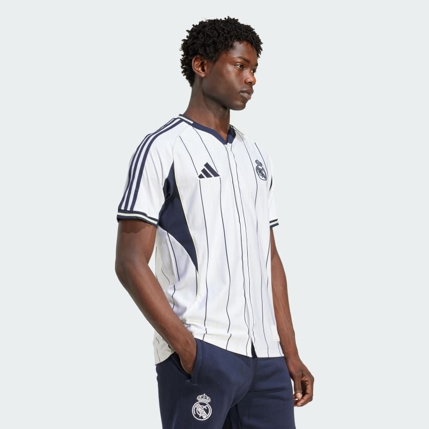 Áo Phông - Áo thun Bóng Đá Nam ADIDAS Real Us Shirt JN3073
