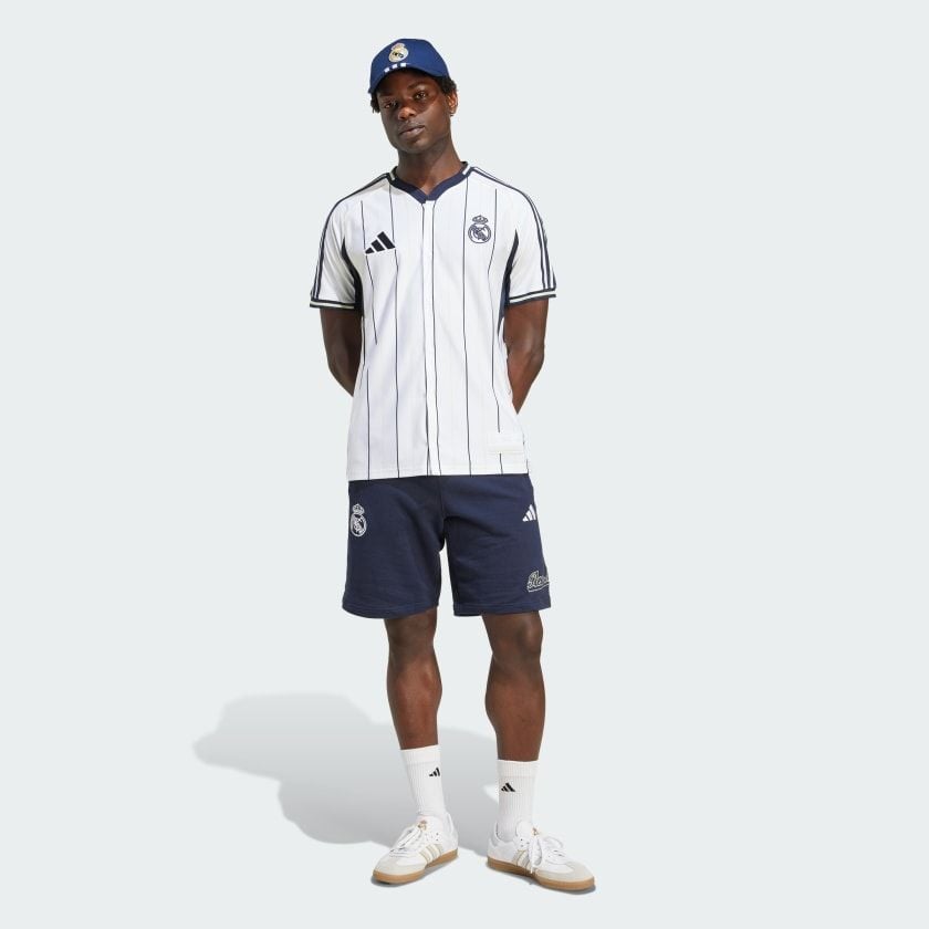 Áo Phông - Áo thun Bóng Đá Nam ADIDAS Real Us Shirt JN3073