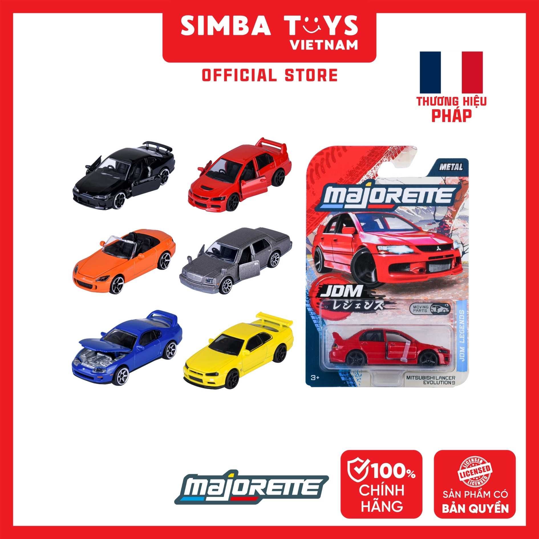 Đồ Chơi Xe Mô Hình MAJORETTE JDM Legends Premium Cars 1:64 Diecast Model Car 8502100000 - Simba Toys Vietnam