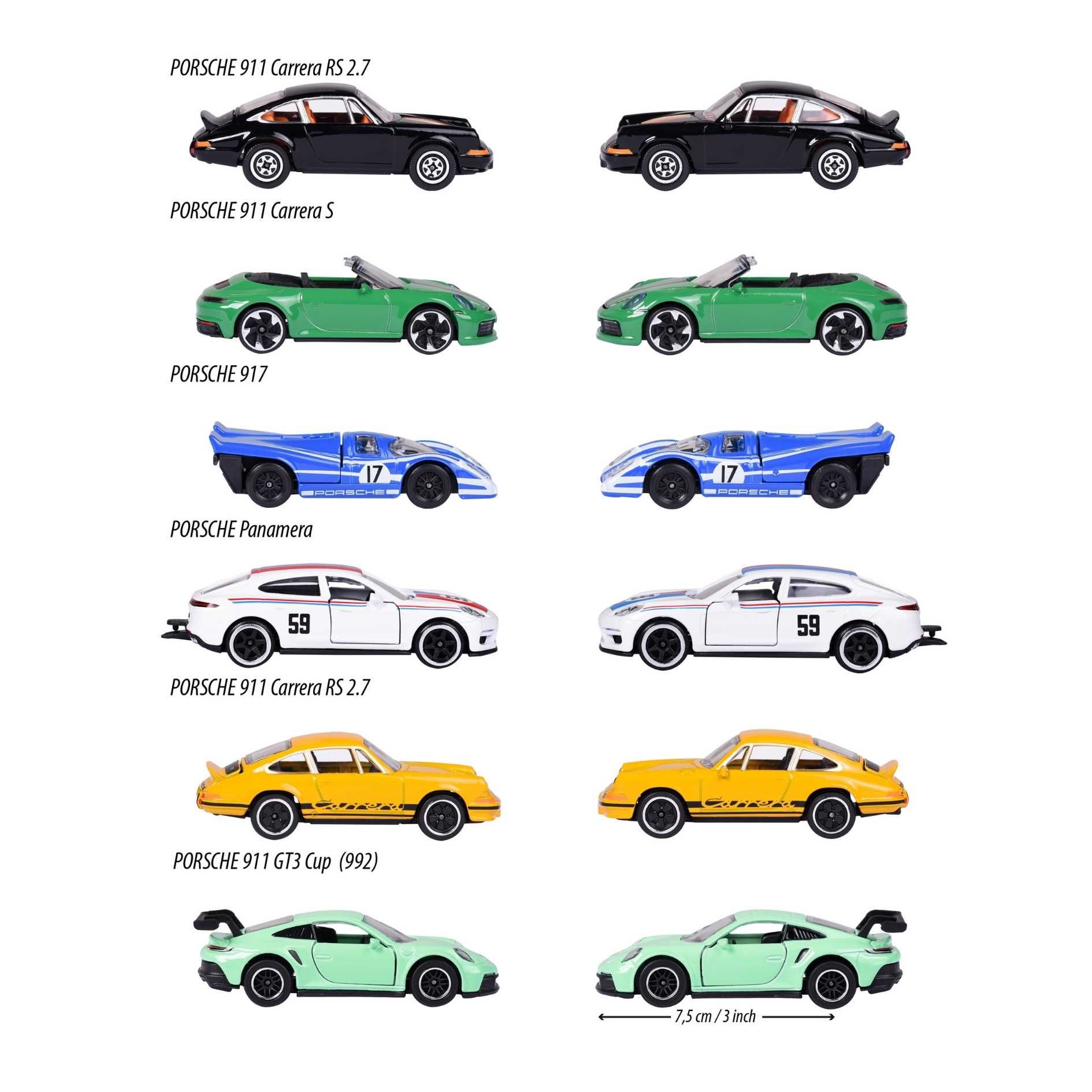Đồ Chơi Xe Mô Hình MAJORETTE Porsche Premium Cars 1:64 Diecast Model Car 8502100002 - Simba Toys Vietnam