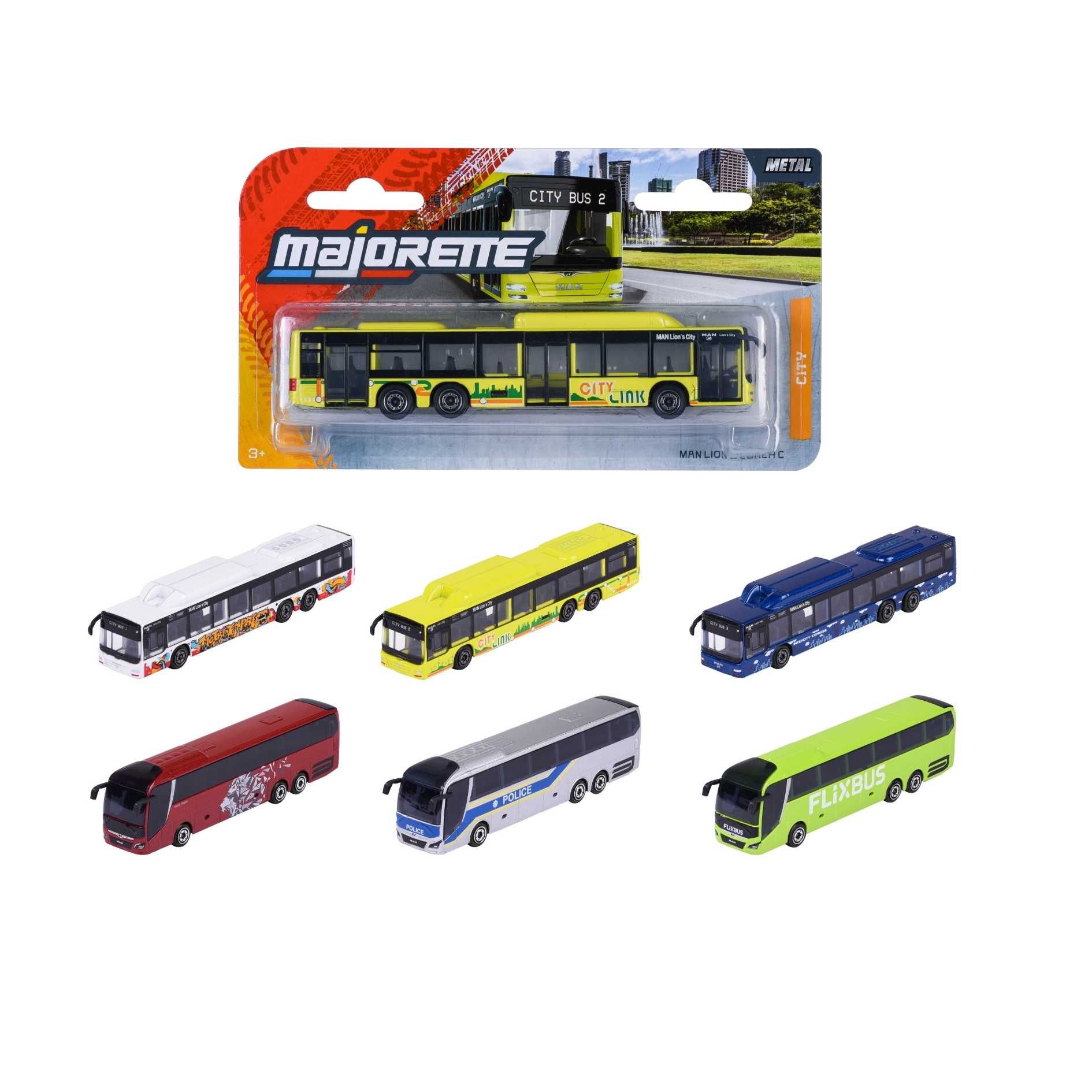 Đồ Chơi Xe Mô Hình MAJORETTE City MAN Bus 8503002002 Diecast Model - Simba Toys Vietnam
