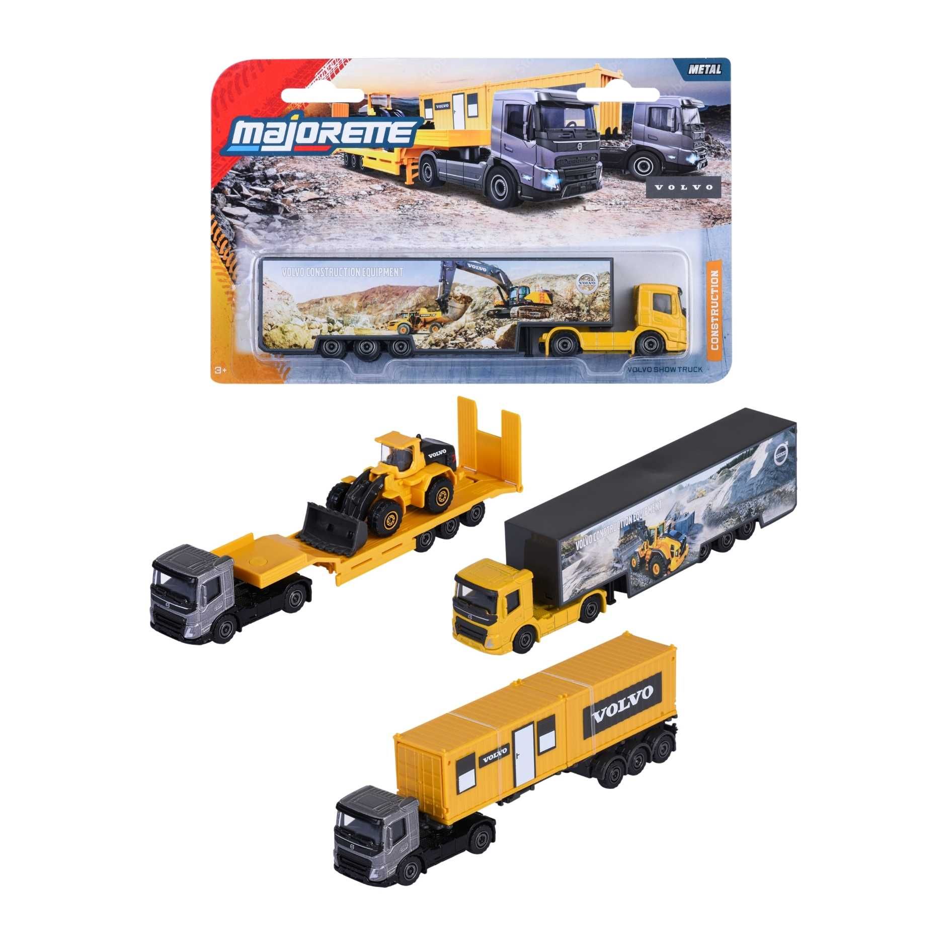 Đồ Chơi Xe Mô Hình MAJORETTE Volvo Construction Transporter 8503103000 Diecast Model - Simba Toys Vietnam