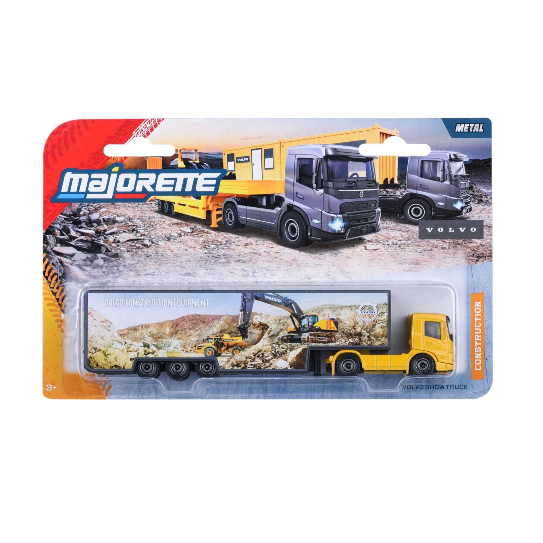 Đồ Chơi Xe Mô Hình MAJORETTE Volvo Construction Transporter 8503103000 Diecast Model - Simba Toys Vietnam