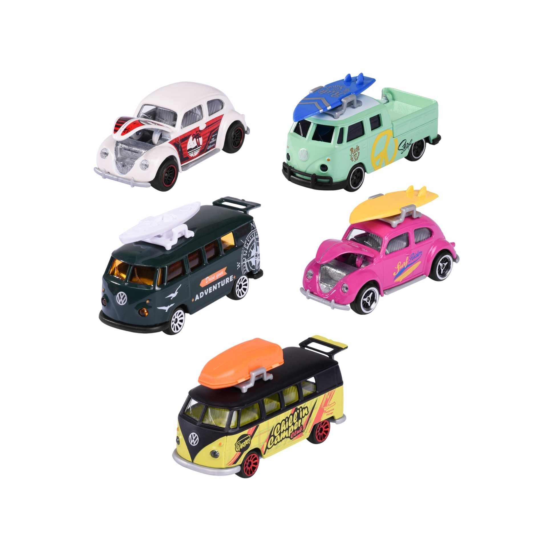 Đồ Chơi Xe Mô Hình MAJORETTE Volkswagen 5 Pieces Giftpack 8504105003 1:64 Diecast - Simba Toys Vietnam