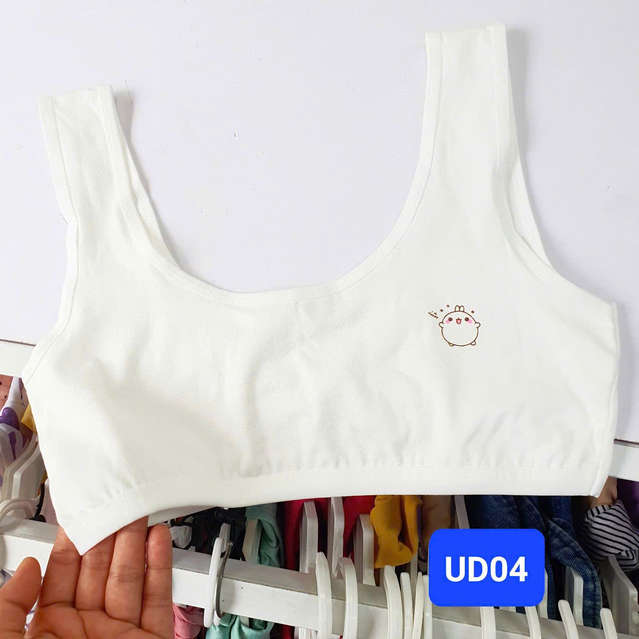 C03 _ Áo bra cho bé gái từ 32kg đến 45kg chất cotton thoáng khí mềm mại - Beekids