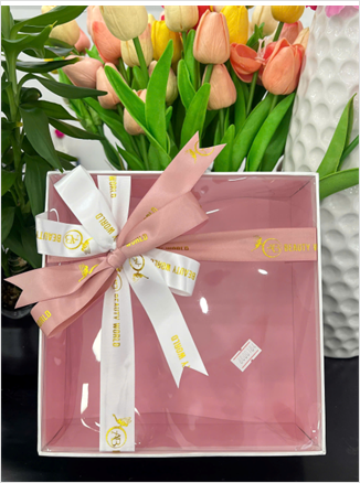 ABBW hộp quà vuông mặt kiếng 20cm*8cm - KM