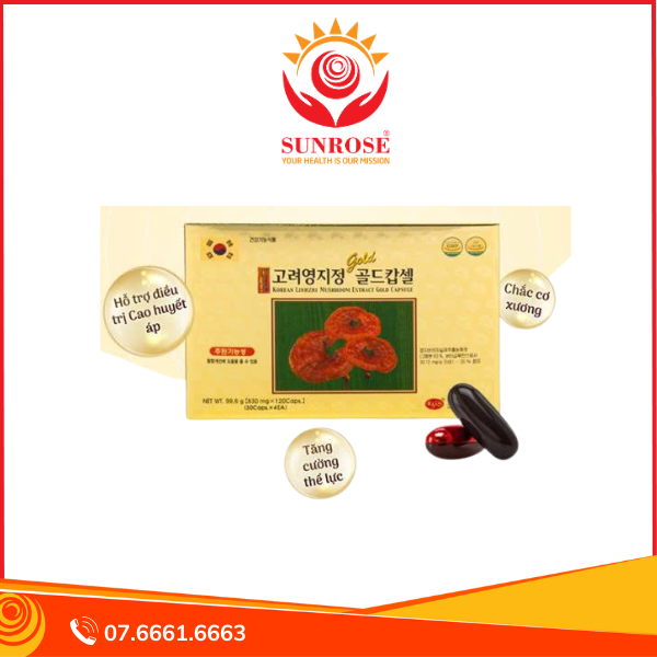 Viên Linh Chi Hàn Quốc Hộp Giấy U-01