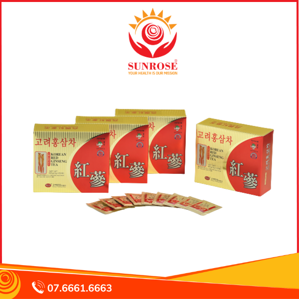 Trà Hồng Sâm Hàn Quốc KGS Loại 3g x 50 Gói