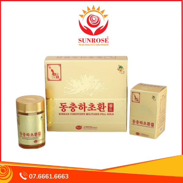 Viên Đông Trùng Hạ Thảo Hàn Quốc KGS 100g x 2