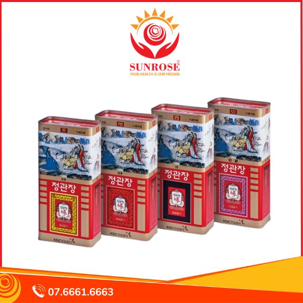 Hồng Sâm Củ Khô Hàn Quốc KGC 300g PCS20