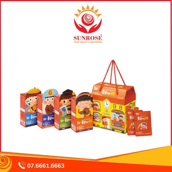 Nước Hồng Sâm Baby Hàn Quốc KGC 30ml x 28 Gói Hong Sam For Kids