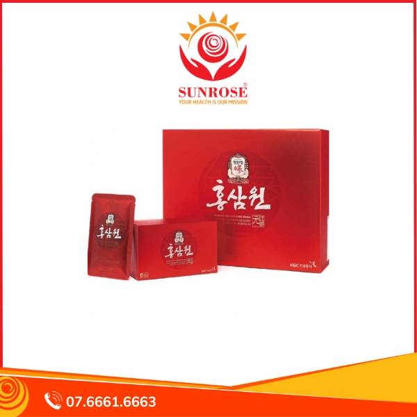 Nước Hồng Sâm Won Cao Cấp Sâm Chính phủ Hàn Quốc Cheon KwanJang 70ml x 30 Gói