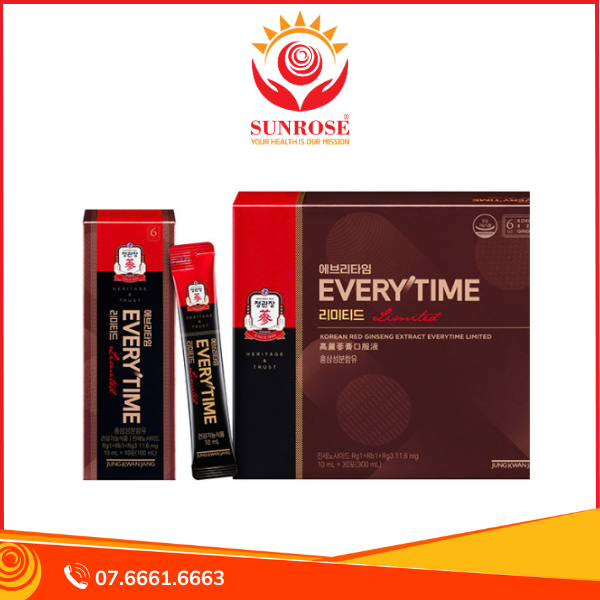 Extract Everytime Limited - Tinh Hoa Địa Sâm