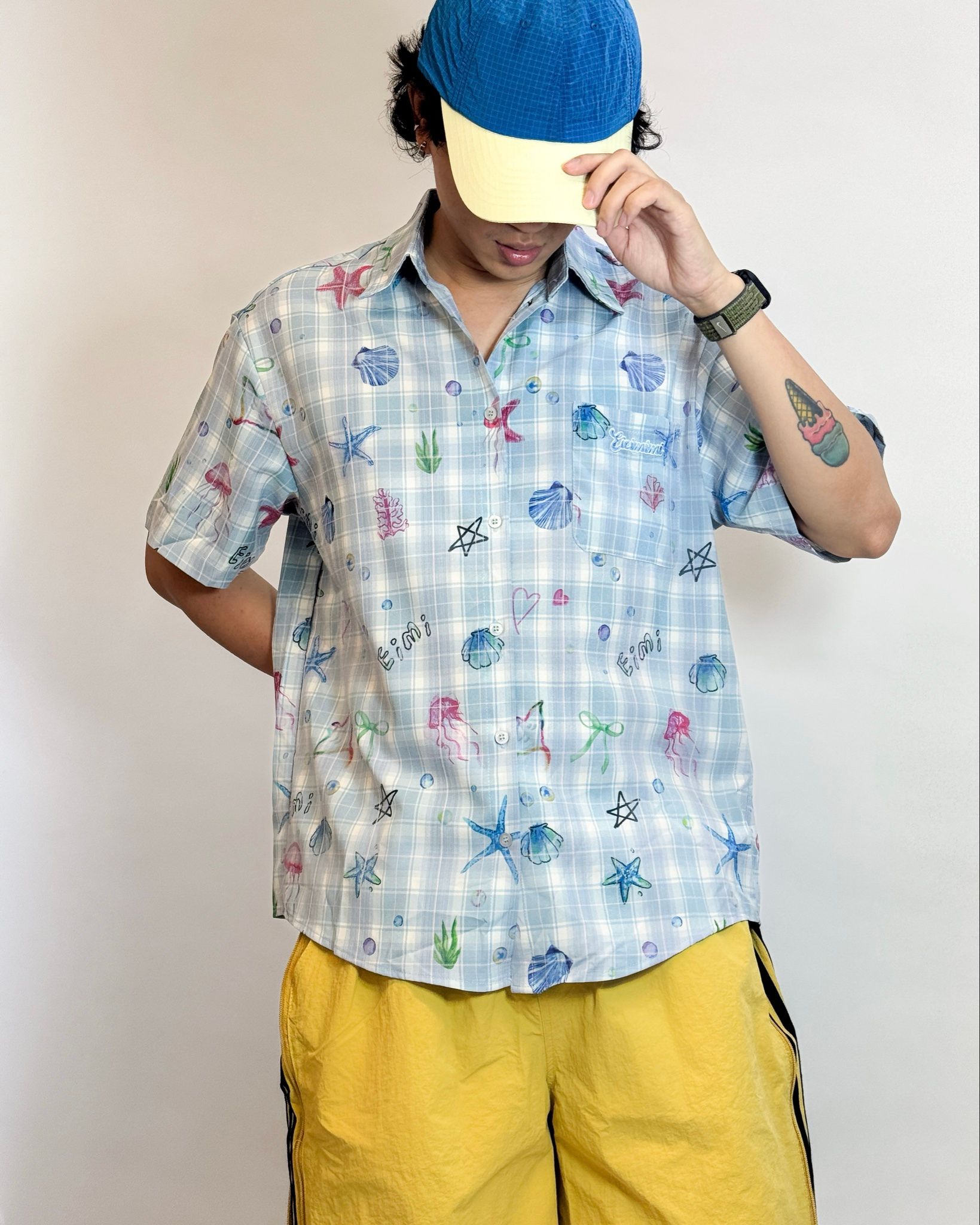 SHIRT 8002 BLUE