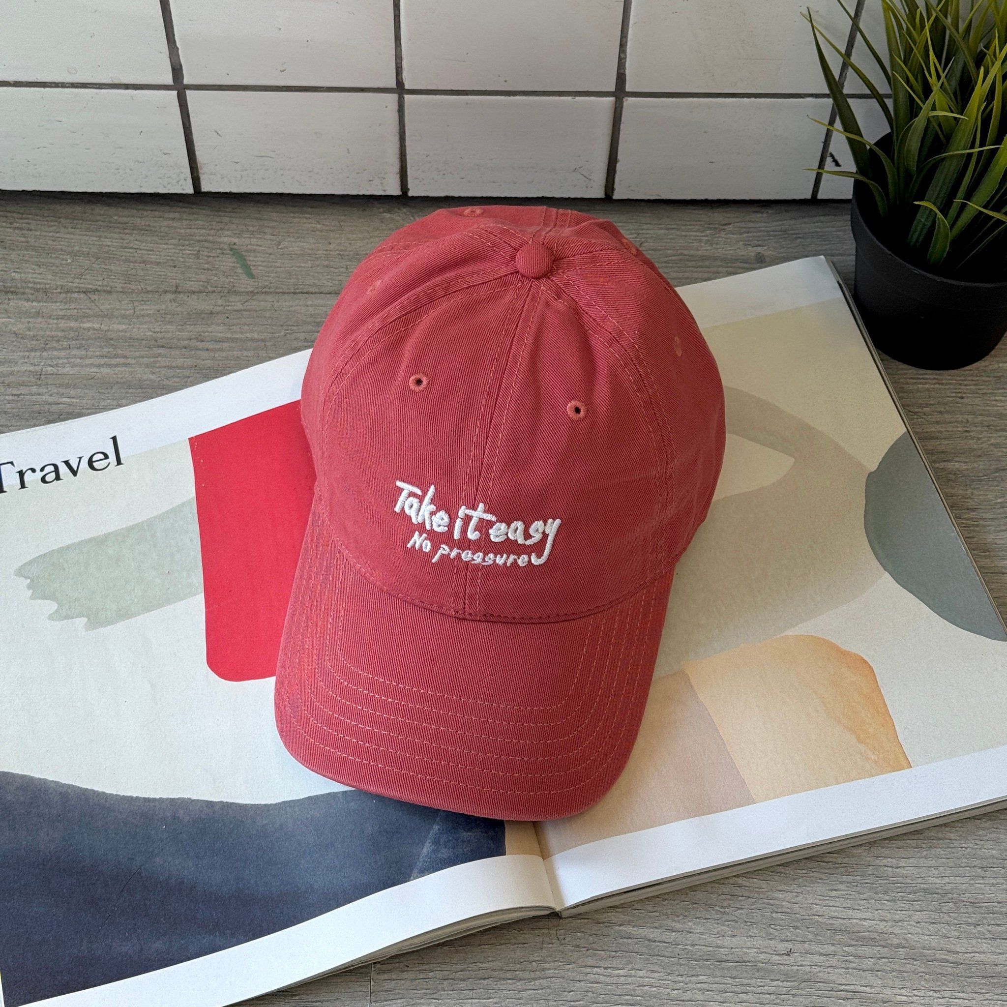 CAP TAKE IT EASY RED
